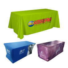 Custom Printed Tablecloth 6ft Advertise Table Cloth Custom Tablecloth With Logo